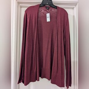 NWT Ann Taylor Factory Open Front Cardigan